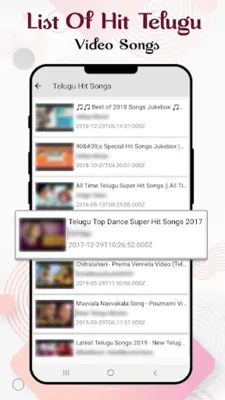 Telugu Songs Telugu Video Te android App screenshot 2